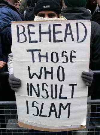 Décapitez ceux qui insultent l'Islam